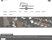 Tablet Screenshot of mendiondo.com